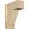 Ekena Millwork Traditional Block Rough Sawn Outlooker, Douglas Fir, 8"W x 16"D x 20"H OUT08X16X20TRA05RDF - alternate 1